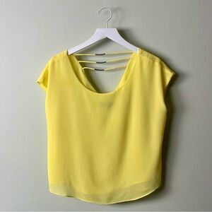 Women’s Yellow Blouse / Size L